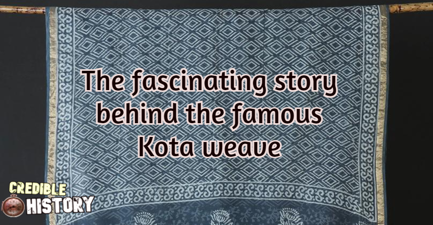  There’s a fascinating story behind the famous Kota weave -Richa Dubey