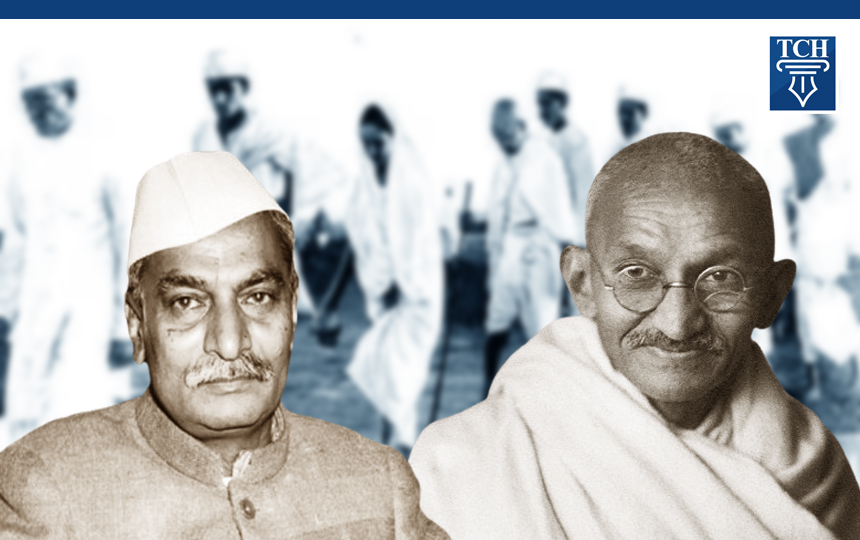 डॉ. राजेन्द्र प्रसाद और महात्मा गांधी