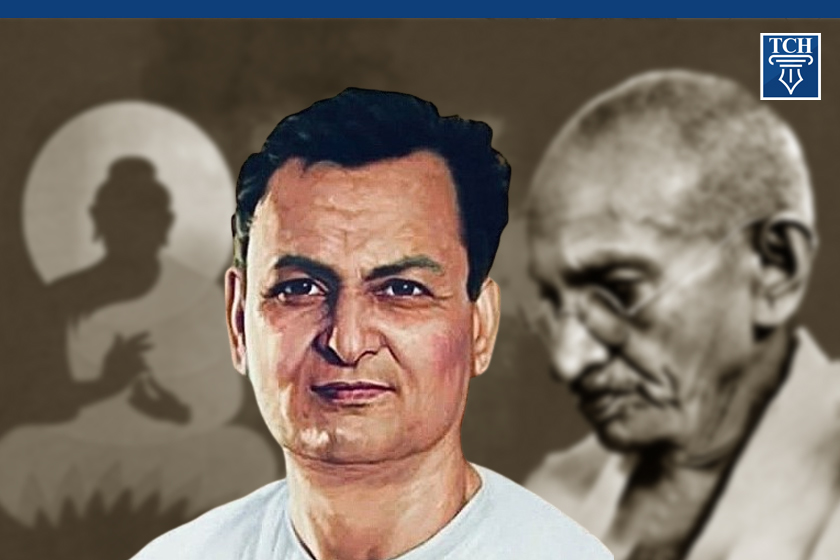 गौतम बुद्ध, राहुल सांकृत्यायन और महात्मा गांधी